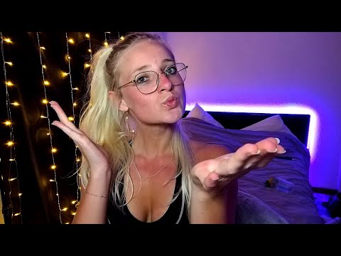 ASMR Pampering You to Sleep💜 (plucking, personal attention, mouth sounds, hand sounds +)