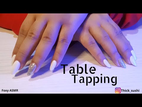 ASMR Intense Table Tapping | Tracing | NO TALKING
