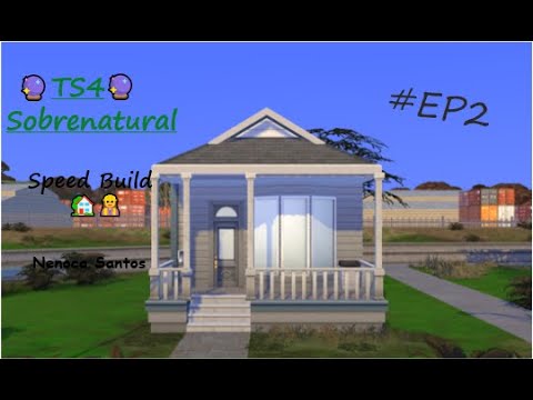TS4 Sobrenatural | Speed Build: Reforma na Casa  #EP2  🏡👷‍♀️