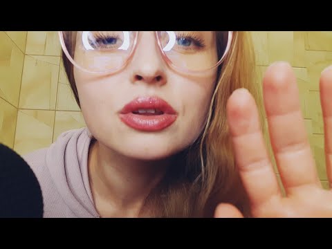 asmr PERSONAL ATTENTION,🤤💦 TOUCHING FACE😜,  WET SOUNDS, 😜 PURE WHISPERING, 🤤