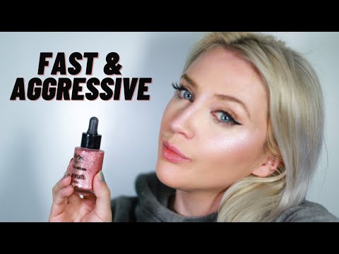Fast And Aggressive ASMR- Doing Your Makeup