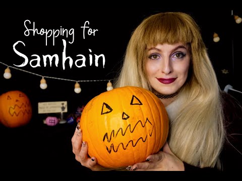 ASMR 💤 Visit to the witch's shop 🎃 Shopping for Samhain 🔮