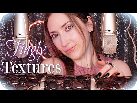 ASMR 10 Tingly Textures 💎 Scratching & Tapping Around Your Head with Gentle Ear to Ear Whispering 💖