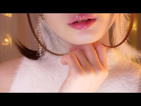 ASMR Relaxing Visual Triggers😴 (Unintelligible Whispers)