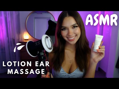 ASMR Lotion Ear Massage ~ Deep Relaxation for Your Brain