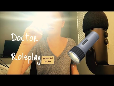 ASMR~ Doctor Roleplay | Flashlight Triggers🔦