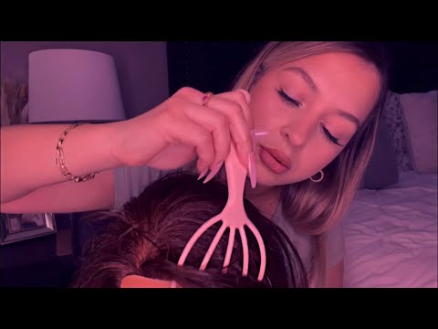 ASMR | Realistic head massage 💆‍♀️ head scratching, hair sounds 🤯