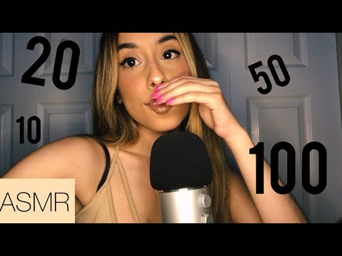 ASMR| Counting to 100! [YOU WILL FALL ASLEEP WITH THIS]