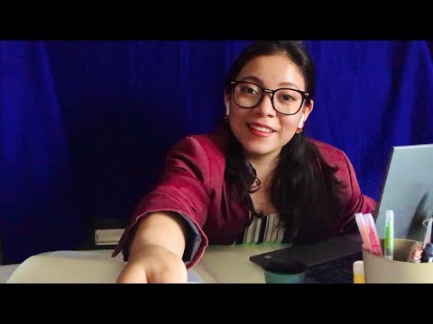 ASMR My Friendly Immigration Office *Soft Spoken, Paper Sounds, Keyboard Typing*