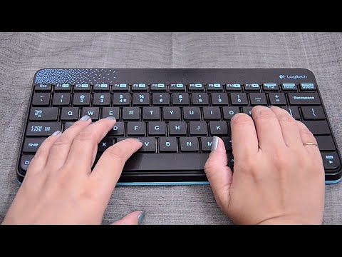 ASMR ~ Keyboard Typing | Pressing random keys (fast)