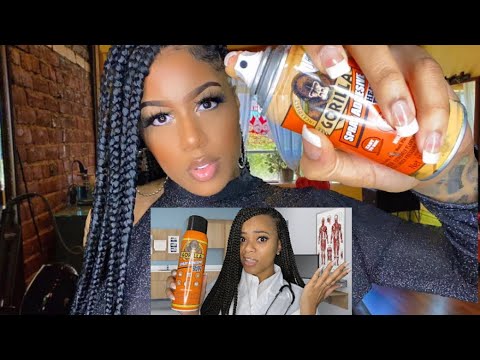 ASMR | 💇🏽‍♀️ Worst Reviewed Hairstylist Makes You The “Gorilla Glue Girl” + Removal ft. K.O. ASMR