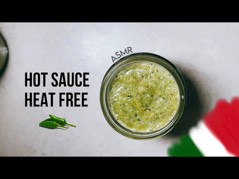 Making a mild hot sauce 🌶️ ASMR | Soft talking & cooking sounds for sleep