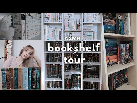 ASMR│Bookshelf Tour