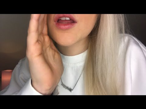 ASMR - Inaudible Whisper/ Mouth Sounds ✨ #4