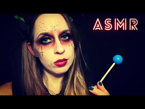 ASMR [Halloween 🦇] ~ Corpse Bride Lollipop Mouth Sounds 🍭 {no talking} wet/intense mouth sounds 👄