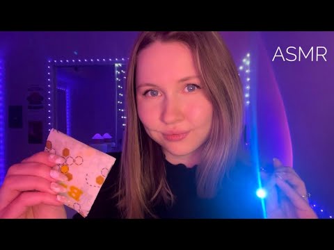 ASMR~1HR Bug Searching, Energy Rain, Light Triggers, Face Tracing etc. with Fake Nails! (Shay's CV)✨