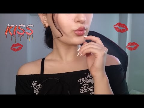 ASMR kissing your cheeks so gently🙂💋
