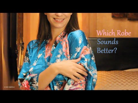 ASMR - Which Robe Sounds Better?