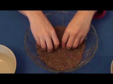 ASMR español jugando con lentejas (sin susurro)/playing with lentils (binaural/no whisper)
