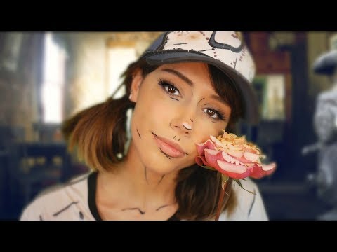 ASMR - Clementine Goes on a Date With You R.P 🌹 (massage, tapping) The Walking Dead