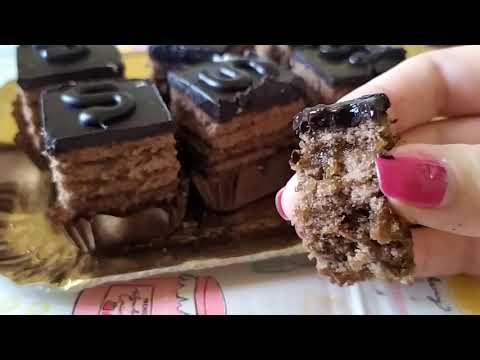ASMR/ACMP CHOCOLATE DESSERT CAKE! EATING SOUND MUKBANG NO TALKING🍫🍫