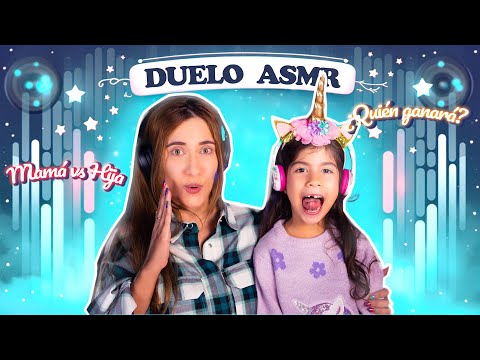 DUELO ASMR: Mamá vs. Hija ¿Quién Ganará? | ASMR Español | Asmr with Sasha