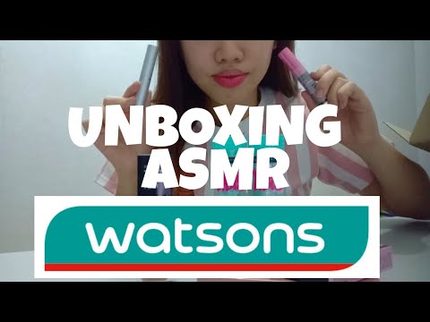 ASMR- WATSON UNBOXING 2020 💄💚