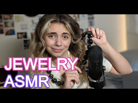 Vintage Chunky Grandma Jewelry ASMR! Tapping, Soft Spoken, and Bead Sounds!