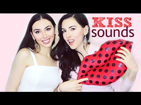 ASMR KISSES & Ear To Ear Kissing Sounds / Whispering / Binaural