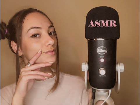 ASMR Whispers | Tap, Talk, Mic Brushing and other Trigger Sounds + Trigger Words for Tingles