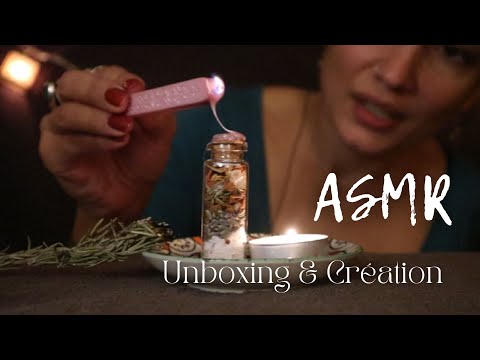 ASMR UNBOXING + CREATION FIOLE MAGIQUE