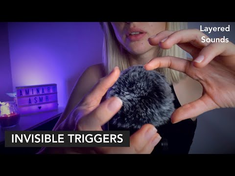 ASMR | Invisible Trigger for deep sleep and anxiety relief - layered sounds