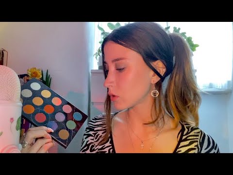 asmr | toxic friend does your makeup