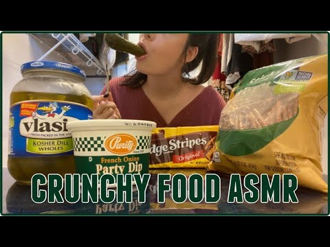 ASMR | crunchy mouth sounds