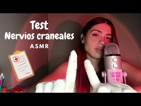 ASMR Test de NERVIOS CRANEALES | ASMR en Español