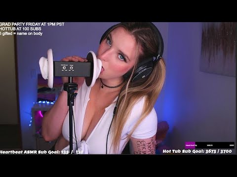 Ear Kisses and Licking TRIGGERS - BEST ASMR