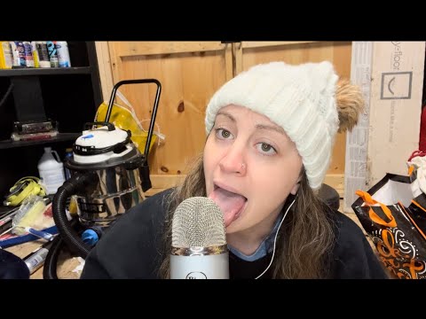 ASMR- some of your favorite triggers *lense licking, deep breathing, mouth sounds, mic licking.