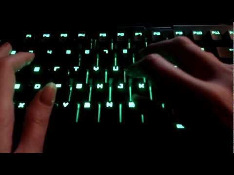 [ASMR] Typing on Mechanical Keyboard (Part II) Faster (Not amazingly Fast)
