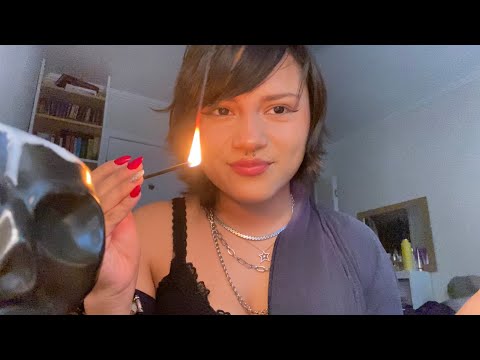 asmr~ 10 minute hanging out with fashionable psycho