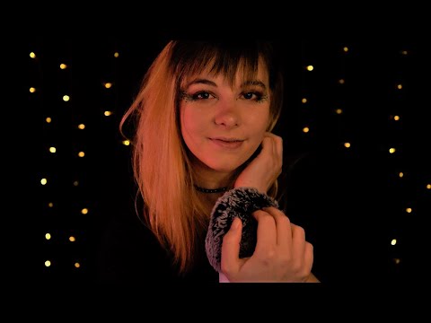 ASMR | extra cozy Unintelligible Whispering, Fire Crackling, soft Triggers