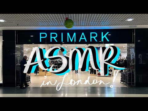 asmr in public: come to primark with me!