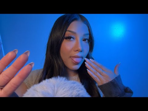 ASMR| Fast Unpredictable Mouth Sounds & Hand Movements
