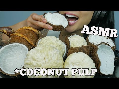 ASMR Coconut PULP *FEAST (EATING SOUNDS) NO TALKING | SAS-ASMR