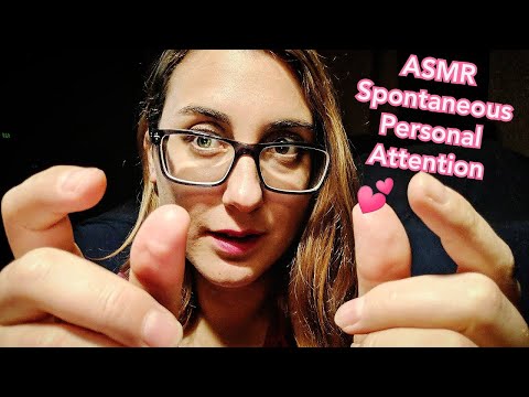 ASMR Spontaneous Personal Attention Triggers for Tingles (Vivien custom)