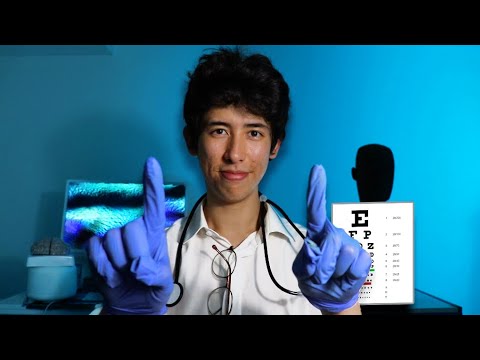 ASMR | the MOST relaxing cranial nerve exam EVER (For Sleep) 💤