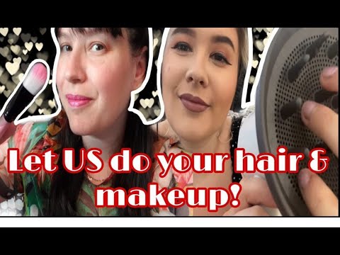 #ASMR Hair & Make Up RP - Collab with Aussie Asmr - Tingly Pamper Time !