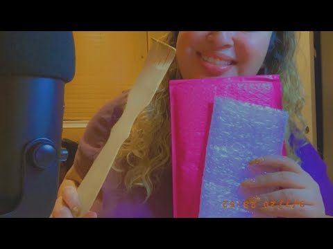 ASMR| Intense trigger assortment for your ears 😴| Tapping, bubble wrap sounds, & Long nails