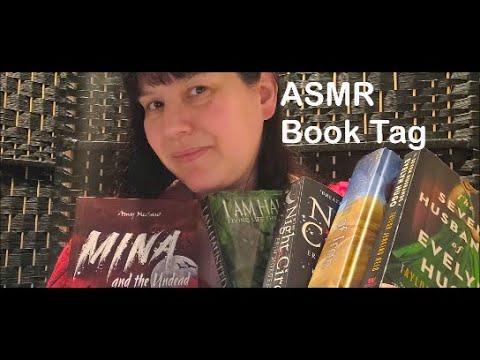 The #ASMR Book Tag - Relaxing Book Sounds / Rambles !  (asmr mayth created this tag! )