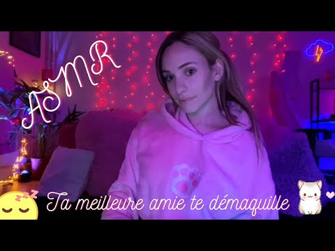 ASMR: Ta meilleure amie te démaquille 💗 ROLE PLAY ✨