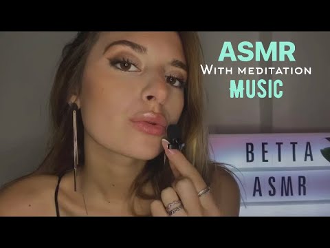 ASMR ITA mini mic |mouth sounds 100% tingles & meditation music💤🧞‍♂️